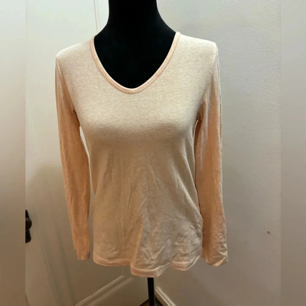 J.Jill Pure Jill satin stitch tee XS